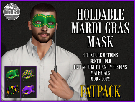 Second Life Marketplace - MARDI GRAS MASK